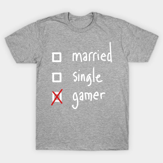 Gamer status T-Shirt by kharmazero